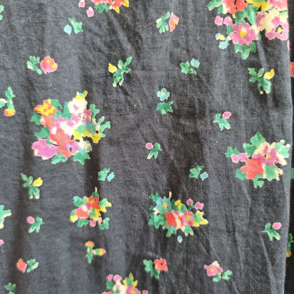 AEO Navy Floral Summer Dress - Picture 4 of 7